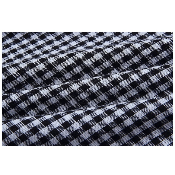 Black and white gingham dress - Picture 5 of 8